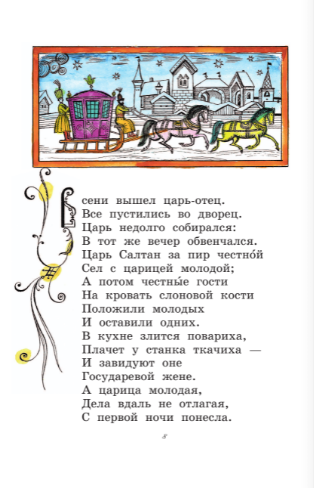 Сказка о царе Салтане – Kids Russian Books